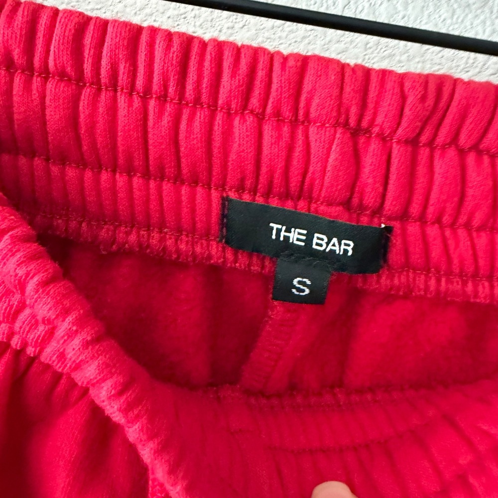 THE BAR Womens Sweatpants Collegiate Athleisure Streetwear Joggers Size S - Picture 2 of 11